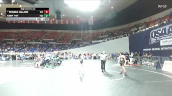 4A Boys 106 lbs Cons. Round 2 - Tristan Millard, Henley Boys vs Hank Roy, Pendleton Boys