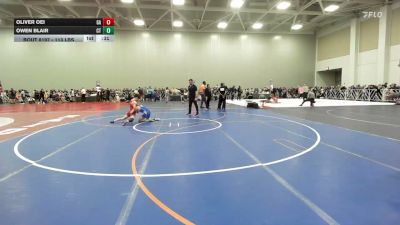 113 lbs Consi Of 64 #2 - Oliver Oei, GA vs Owen Blair, CT
