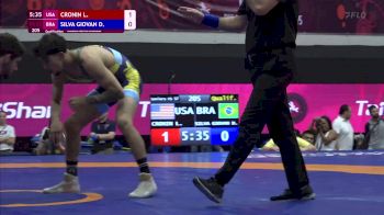 57 kg Qualification - Liam Cronin, USA vs Davi Silva, BRA