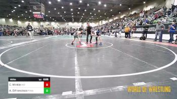 85 lbs Consi Of 8 #2 - Chase Winkle, Mat Demon Wrestling Club vs Aiden DiFrancisco, Poway Elite