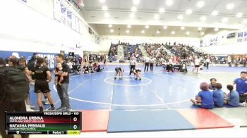 105 lbs Cons. Round 1 - Alondra Urbina, Santa Ana Wrestling Club vs Natasha Persaud, Canyon High School