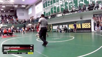 126 lbs Cons. Semi - Zavian LaFountain, Wauseon vs Gradey Harding, Galion