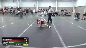 60 lbs Round 3 (4 Team) - Logan Rose, VA Elite vs Jaxson Hayden, SMWC