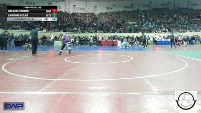 133 lbs Consi Of 32 #1 - Kellen Foster, Sand Springs Jr High vs Landon Boles, Bethel