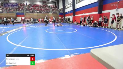 113 lbs Semifinal - Seattle Ljndsey, Jenks High School vs Connor Cox, Ponca City