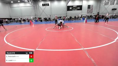 125A lbs Round Of 16 - Cole Faircloth, Aniciete Training Club vs Brady Judd, Deep Roots Wrestling Club