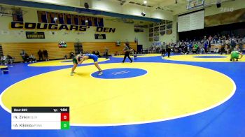 147 lbs Quarterfinal - Nikade Zinkin, Clovis vs Arseni Kikiniou, Poway
