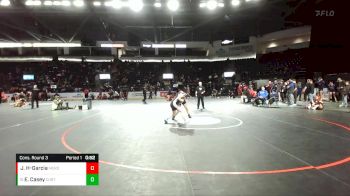 125 lbs Cons. Round 3 - Erin Casey, Curtis (Girls) vs Jetzy Huerta-Garcia, Meridian (Girls)