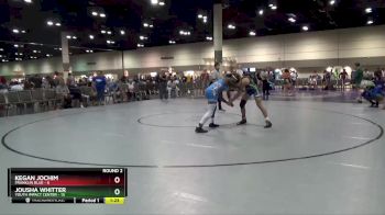 132 lbs Round 2 (10 Team) - Kegan Jochim, Franklin Blue vs Jousha Whitter, Youth Impact Center