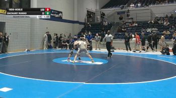 157 lbs Quarterfinal - Reid Noble, Lander vs Zachary Russo, Coker