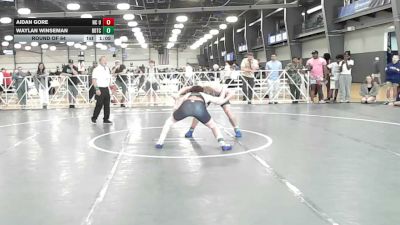 152 lbs Round Of 64 - Aidan Gore, NC United - HSB vs Waylan Winseman, BDTC Elite - HSB