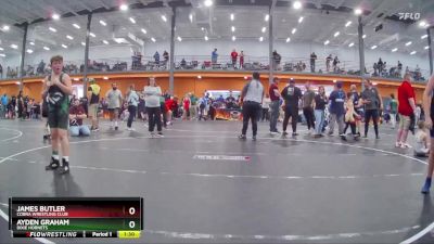 125 lbs Cons. Round 1 - Ayden Graham, Dixie Hornets vs James Butler, Cobra Wrestling Club