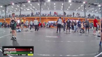 125 lbs Cons. Round 1 - Ayden Graham, Dixie Hornets vs James Butler, Cobra Wrestling Club