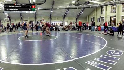 197 lbs 3rd Place Match - Bear Horgan, John Carroll vs Gaetano Savelli, Gannon University