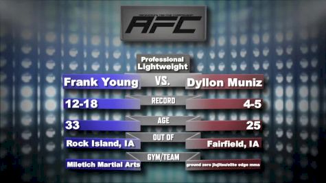 Dyllon Muniz vs Frank Young - Ascendancy FC 15 Replay