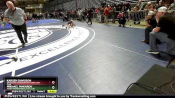 70 lbs Cons. Round 5 - Karsen Davisson, Okanogan Underground Wrestling Club vs Mikhael Makarov, Askeo International Mat Club