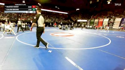 126 Class 4 lbs 3rd Place Match - Keaton Hurst, Ozark vs Calum Brown, Lafayette (Wildwood)