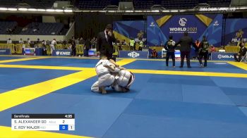 STEVEN ALEXANDER GOMEZ vs ETHAN ROY MAJOR 2021 World Jiu-Jitsu IBJJF Championship