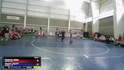 150 lbs Round 1 (8 Team) - Thomas Gibbs, Indiana vs Paxon Legatt, Georgia