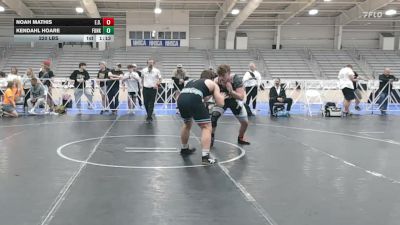 220 lbs Semifinal - Noah Mathis, E.D.I.T.H - HSB vs Kendahl Hoare, Funk City - HSB