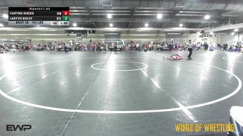 105 lbs Quarterfinal - Farynn Rhees, Greater Heights Wrestling vs Laetyn Boltz, WTC