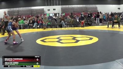 90 lbs Round 3 (8 Team) - Bradyn Tompkins, PA Alliance vs Deacon Gibbs, Legacy National