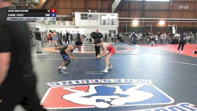 120B lbs Rr Rnd 3 - Jake Maccione, 10 vs Camil Cruz, Savage