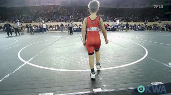 83 lbs Round Of 16 - Korbyn Johnson, Hilldale Youth Wrestling Club vs Liam Frazier, Morris Wrestling Association