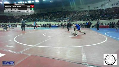 130 lbs Consi Of 32 #2 - Weston Chenowith, Perry vs Waylon Sawyer, Noble Takedown Club