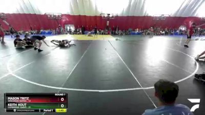 150 lbs Round 1 (16 Team) - Mason Tritz, Wisconsin Rapids vs Keith Hout, Cambridge-Isanti