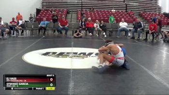 100 lbs Semis & 1st Wrestleback (8 Team) - EJ Vass, Mat Assassins (PA) vs Stefano Garcia, Rebellion