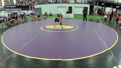 95 lbs Lydia Bagley, New Jersey vs Maria Hoegemeyer, Nebraska
