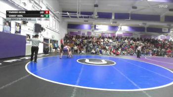 Boys 152 lbs 5th Place Match - Chrey Herl, Pleasant Valley Boys vs Parker Hicks, Lassen Boys