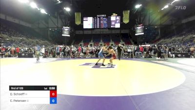 138 lbs Rnd Of 128 - Quinten Schoeff, IN vs Clark Petersen, ID