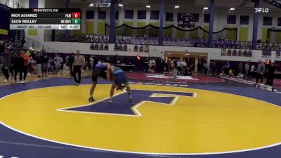157 lbs Consi Of 8 #1 - Nick Alvarez, Franklin & Marshall vs Zach Reilley, Hofstra-unattatched