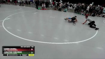 106 lbs Cons. Round 2 - Caden Caudill, MWC Wrestling Academy vs Christian Corcoran, The Wrestling Academy