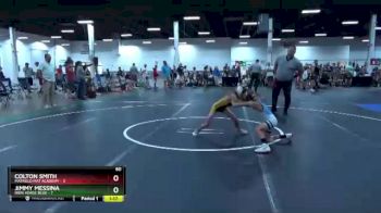 60 lbs Round 6 (8 Team) - Jimmy Messina, Iron Horse Blue vs Colton Smith, Mayfield Mat Academy
