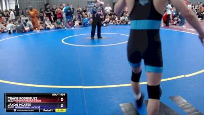 126 lbs Quarterfinal - Travis Rodriguez, Reality Sports Wrestling Club vs Jaxon McAtee, Askeo International Mat Club