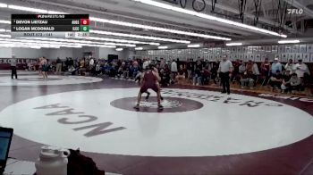 141 lbs Semifinal - Devon Lietzau, Augsburg vs Logan McDonald, Iowa Lakes CC