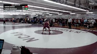 141 lbs Semifinal - Devon Lietzau, Augsburg vs Logan McDonald, Iowa Lakes CC