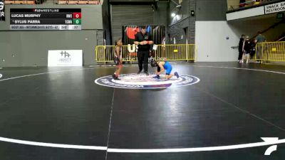 Intermediate Boys - 67 lbs Cons. Round 3 - Angel Ramirez, Strike Wrestling vs Colby A. Quarles, Red Star Wrestling Academy