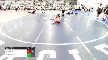 160 lbs Rr Rnd 2 - Andrew Reall, MetroWest United Black vs Hudson Ward, Buffalo Valley Blue