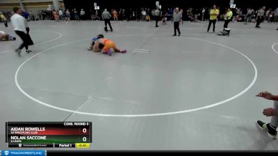 175 lbs Cons. Round 3 - Aidan Rowells, ISI Wrestling Club vs Nolan Saccone, Illinois