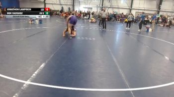 Silver 174 lbs Quarterfinal - Jonathon Lamprich, Loras vs Ben Vazquez, Wisconsin-Whitewater