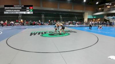 135 lbs Cons. Round 4 - Jameslyn Wilson, Rancho Bernardo vs Grace Riddleberger, Vintage