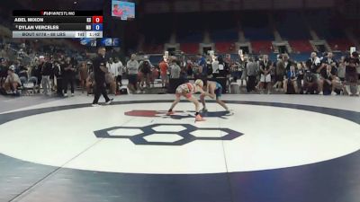 88 lbs Cons. Sub-quarters - Abel Mixon, Kansas vs Dylan Verceles, Maryland