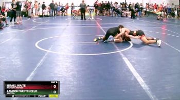 140 lbs Cons. Round 3 - Landon Westenfeld, Griffith vs Israel Waite, Michigan Premier