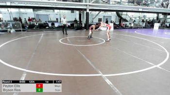 120A lbs Rr Rnd 1 - Peyton Ellis, Mayo Quanchi/coventry High School vs Bryson Rios, Scanlan Wrestling Academy
