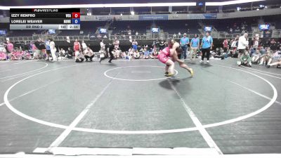 200 lbs Rr Rnd 2 - Izzy Renfro, Wsa vs Lorelei Weaver, MoWest Wild Dragons
