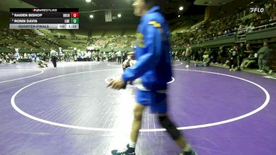 190 lbs Quarterfinal - Raiden Bishop, Buchanan vs Ronin Davis, Liberty